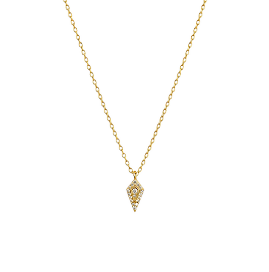 Pavé Rhombus Necklace