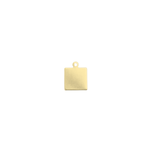 Mini Engravable Square Charm