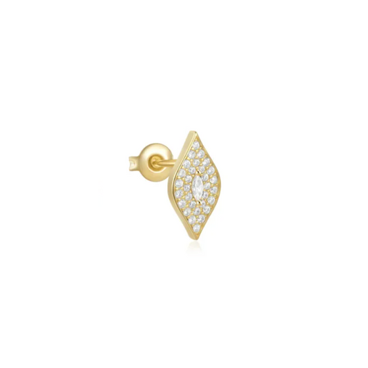 Pavé Horse Eye Stud