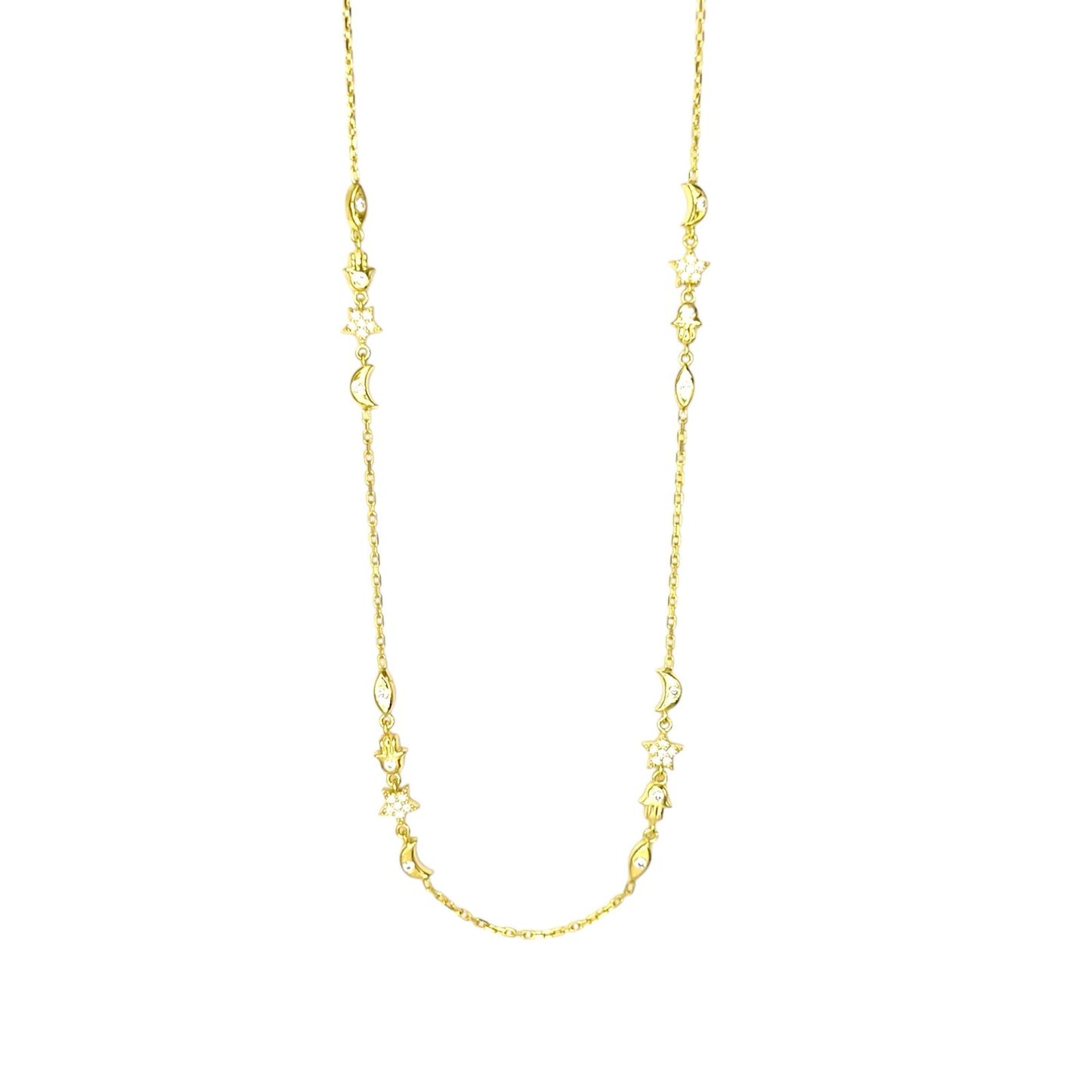 Multi Connected Alaya Necklace
