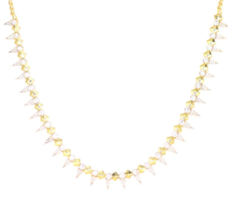 Solaya Spiked Necklace