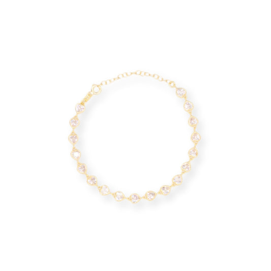 Icy Hearts Bracelet