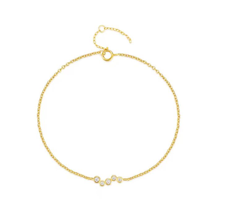 Curved Stones Bracelet