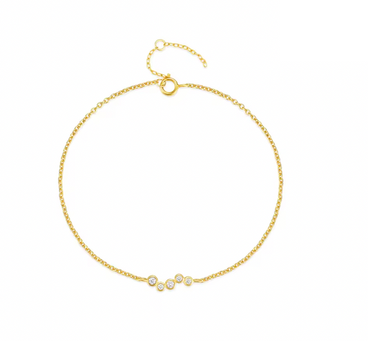 Curved Stones Bracelet