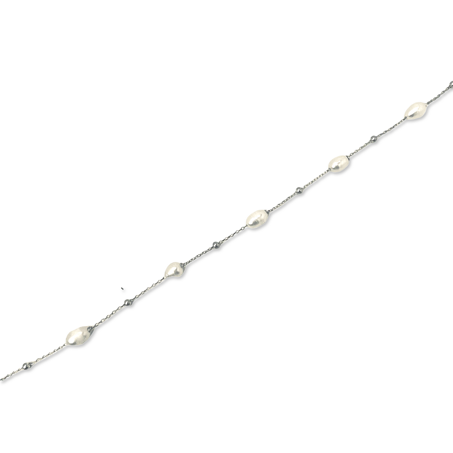 Pearls Circles Anklet