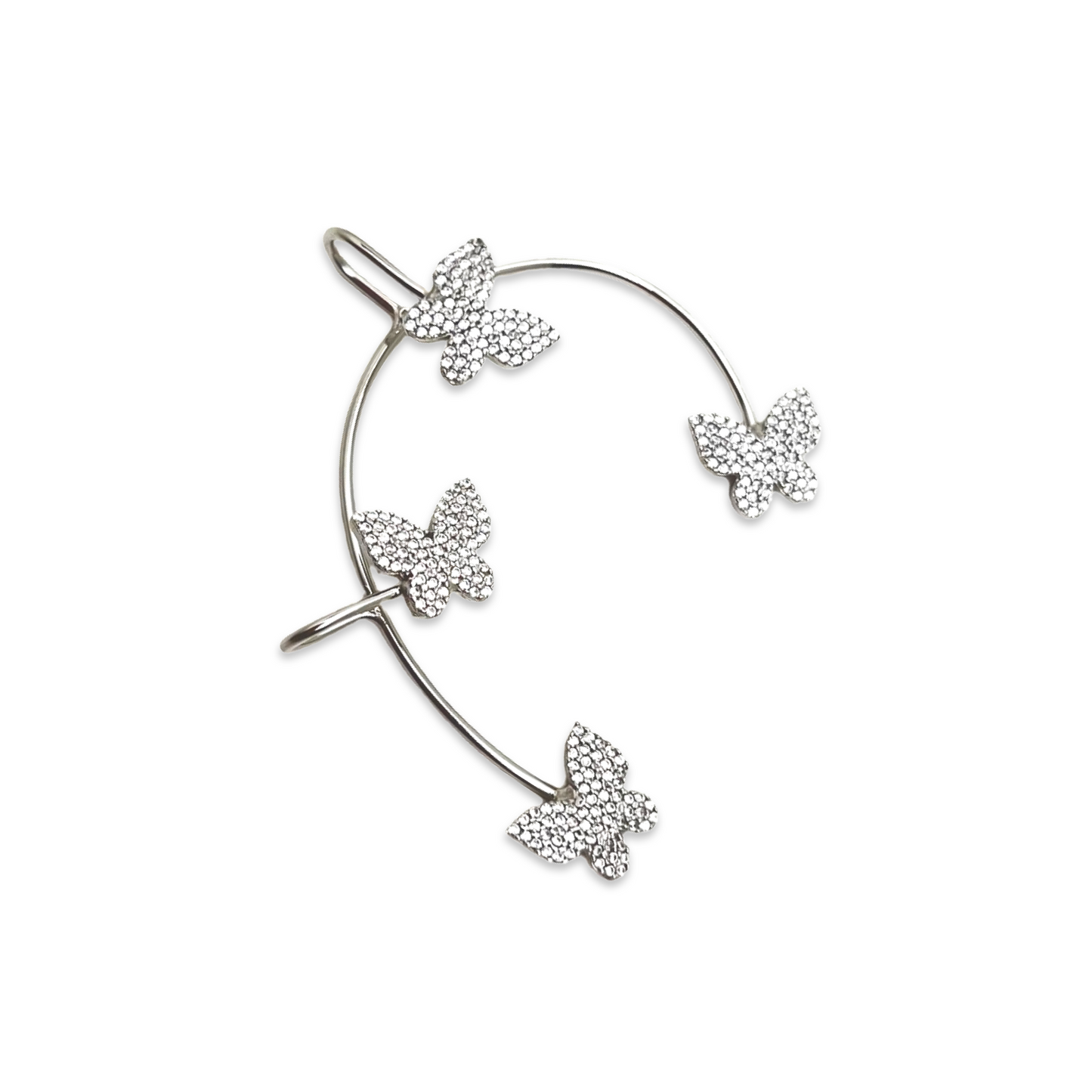 Pavé Butterflies Full Ear Clip