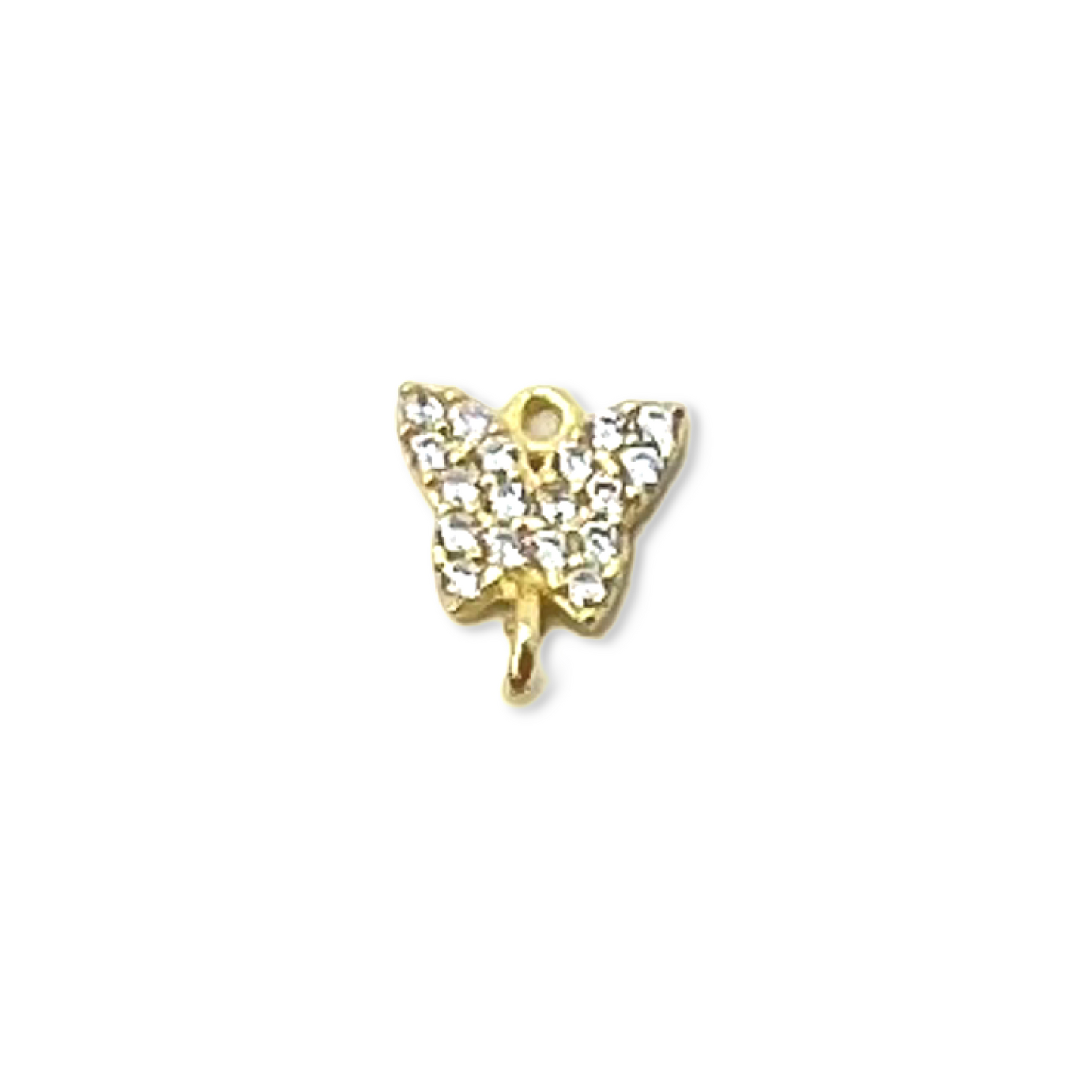 Pavé Butterfly Charm