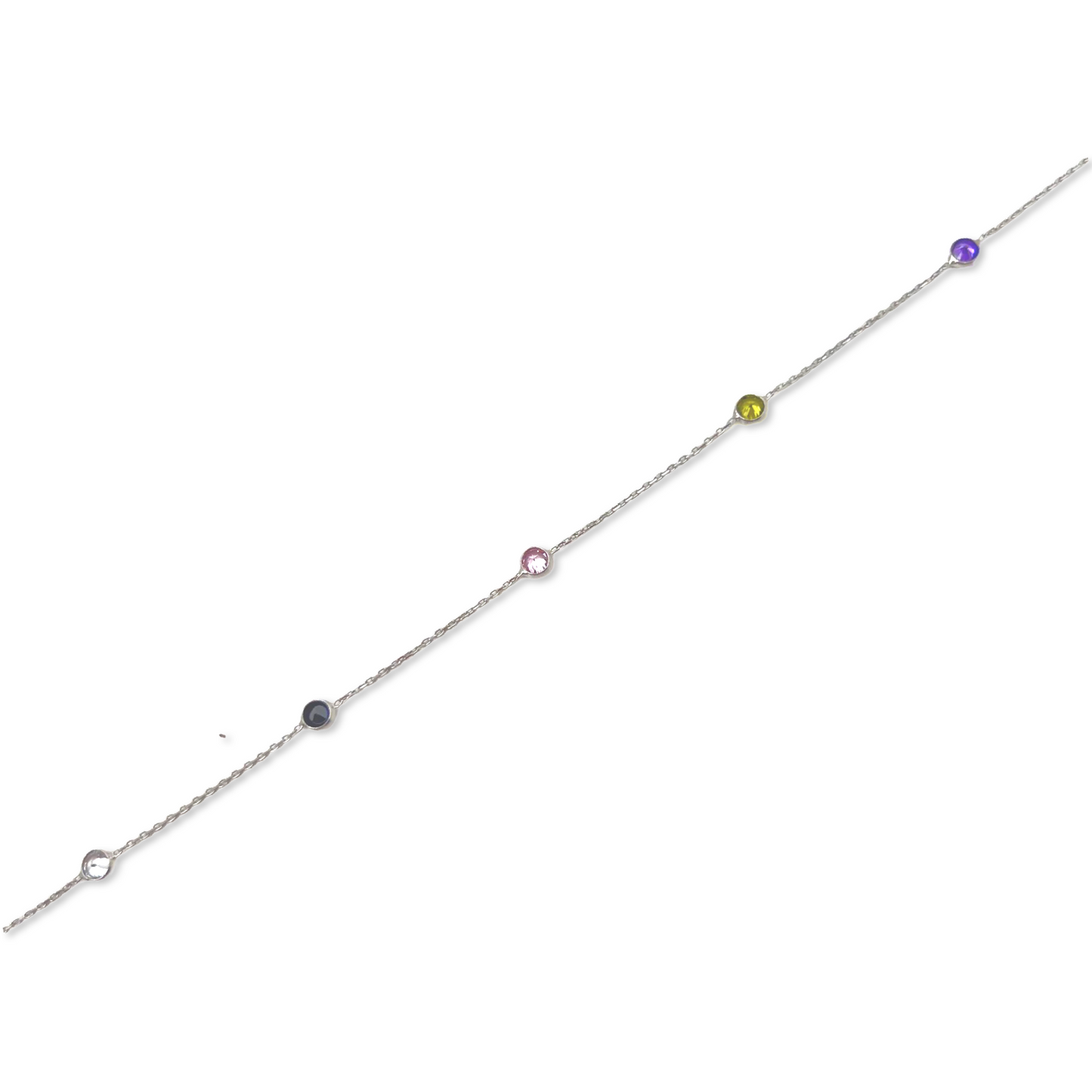 Colorful Stones Anklet