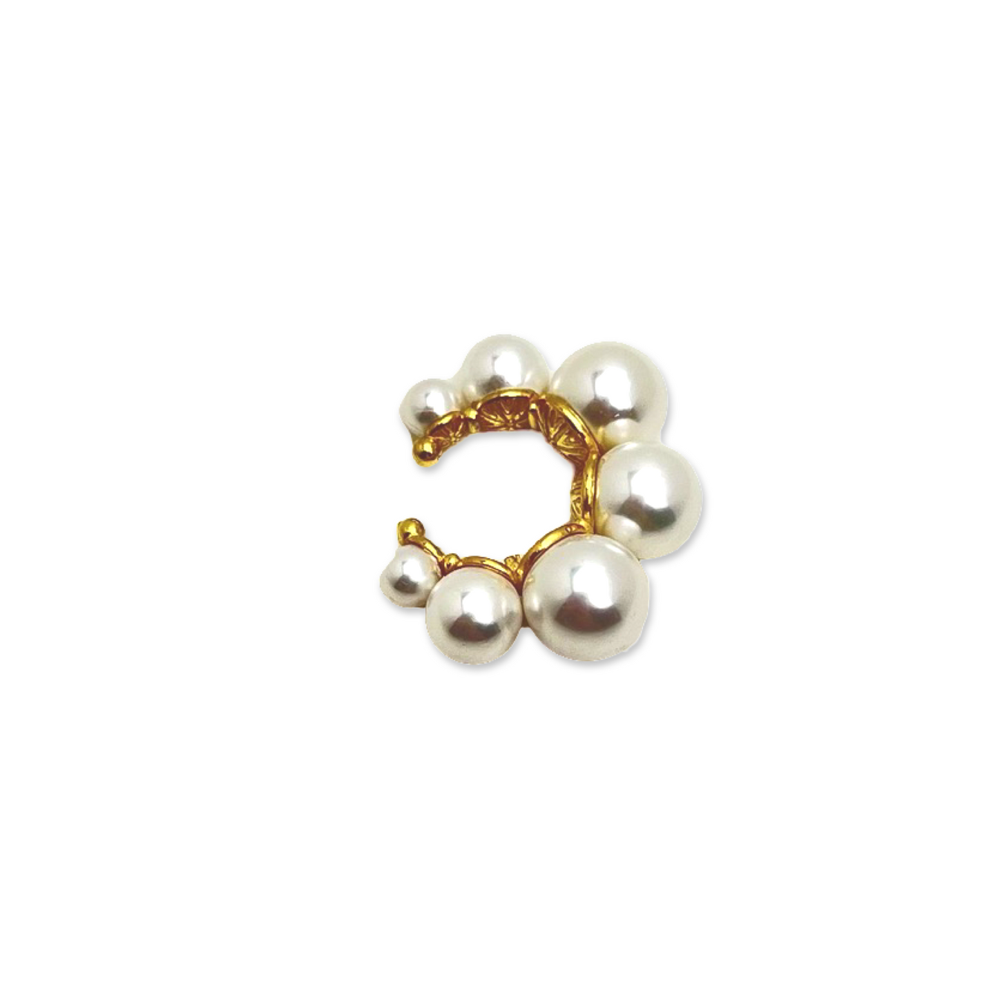 Big Bubbly Pearls Earcuff