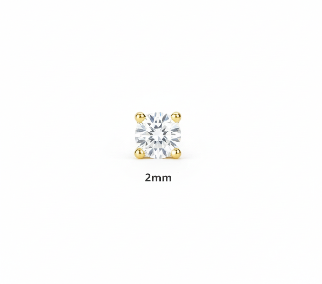 Circle Stud Earring