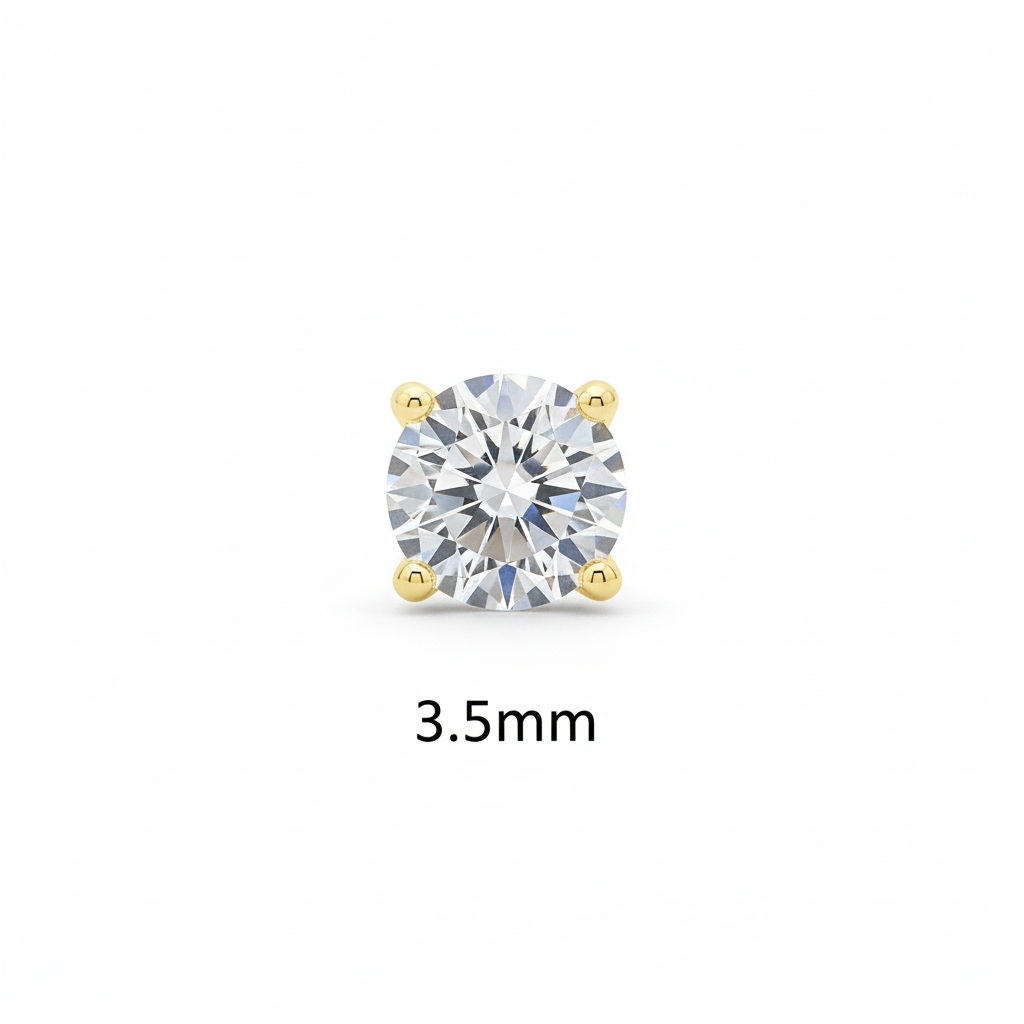Circle Stud Earring