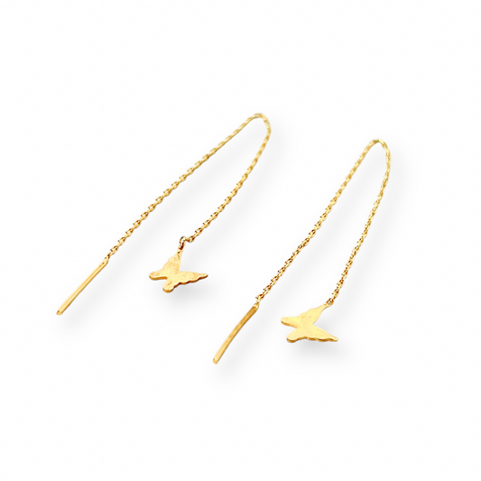 Butterfly Threader Earring