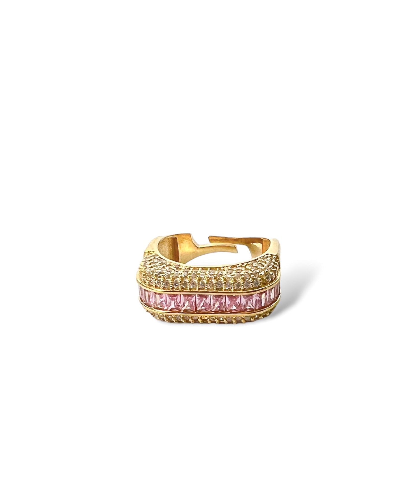 Pavé Cube Ring