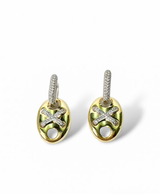 Oval X Hoops