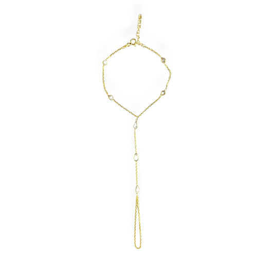 Circles & Pears Hand Chain