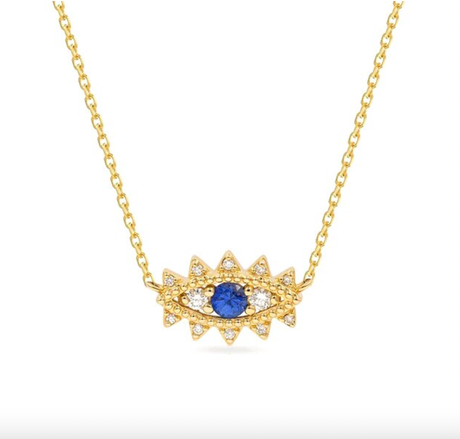 Spiked Eye Necklace