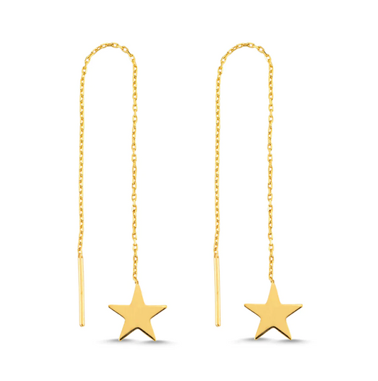 Star Threader Earring