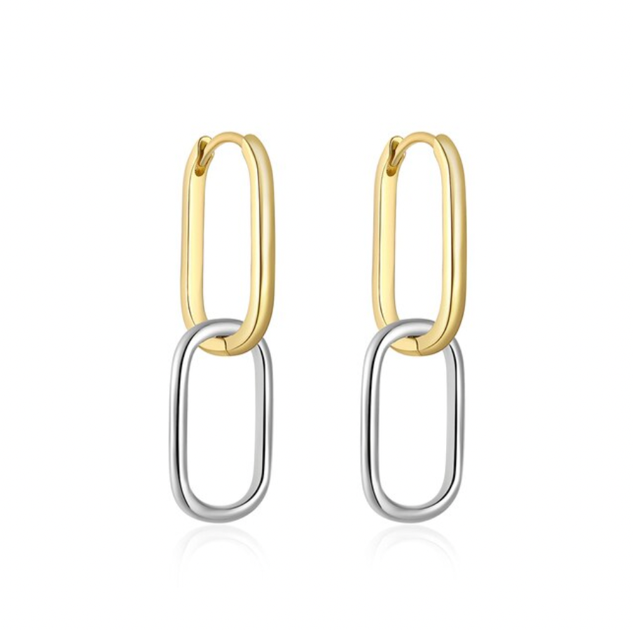 Drop Square Hoops