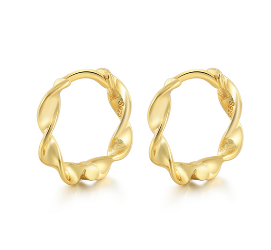 Curved Twist Hoops