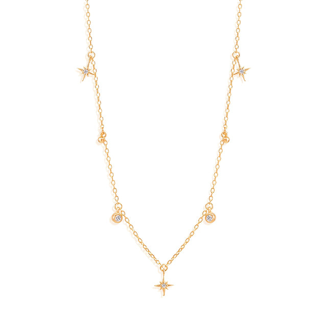 Comet Star Neckalce